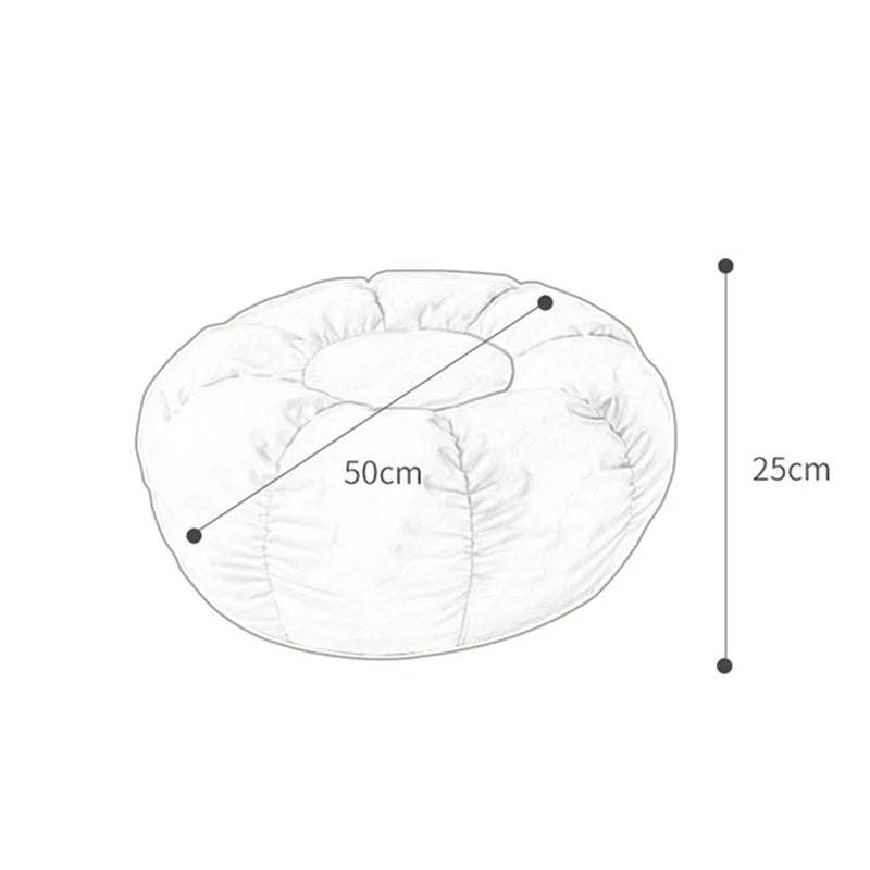 Lazy Sofa Single Seat Sleep rest Sofa Tatami Furniture sofas for living room comfortable Lazy Sofa Bean Bag Sofa with Stool