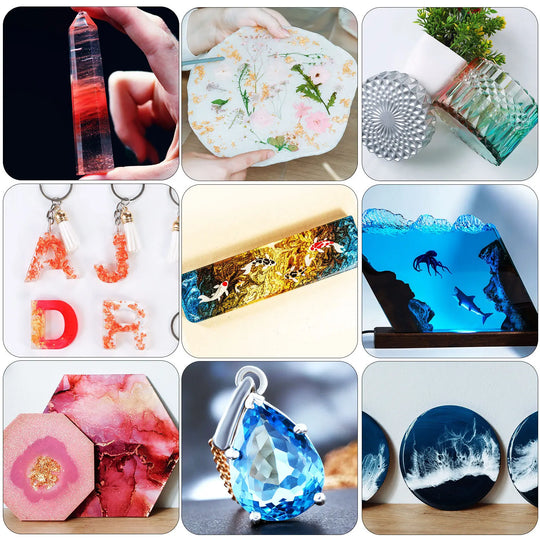 500g/1000g  AB Epoxy Resin Glue High Clarity Fast Drying Adhesive High Hardness DIY Supplies For Resin Glue Jewelry Making