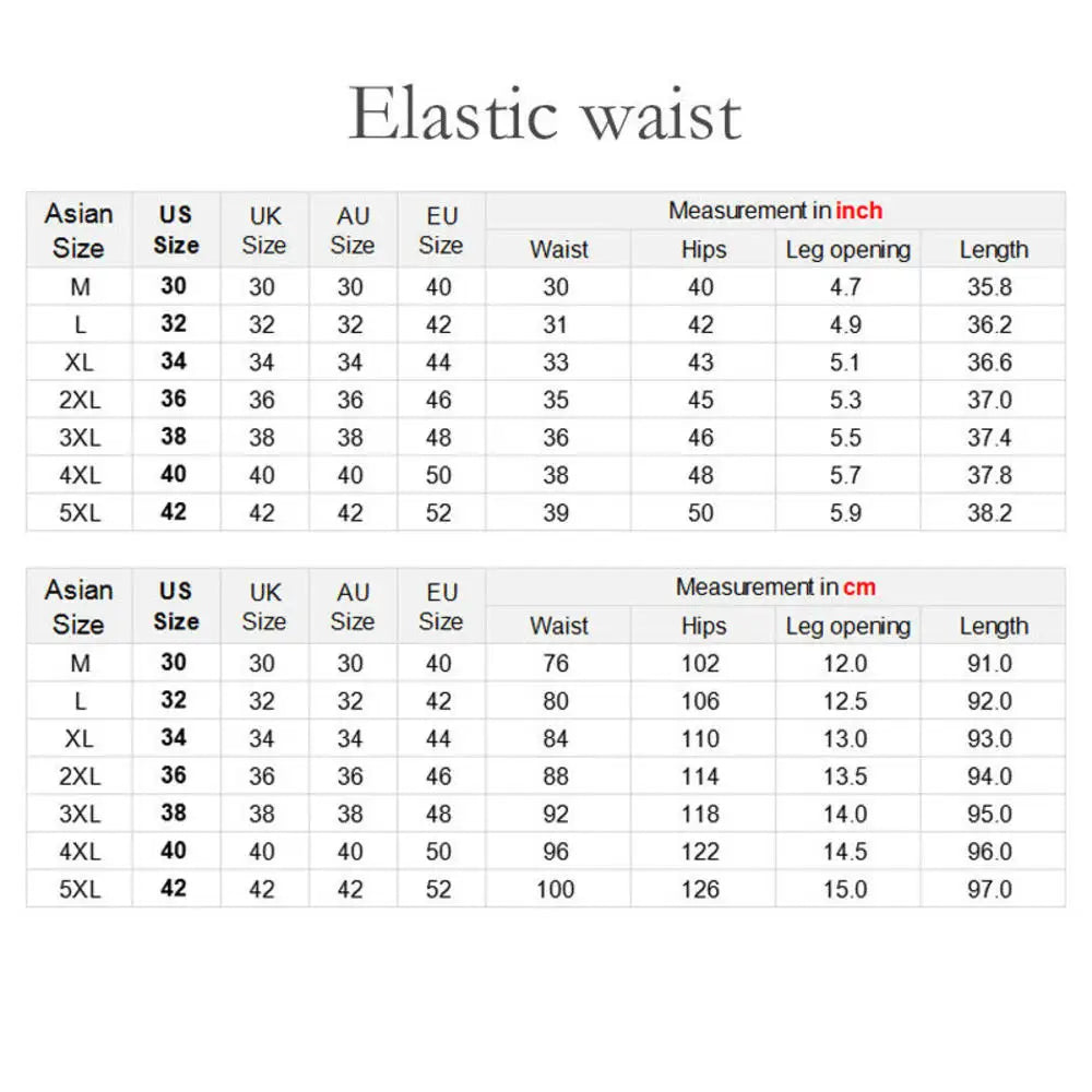 Men Cargo Tactical Pants Work Combat Multi-pockets Casual Training