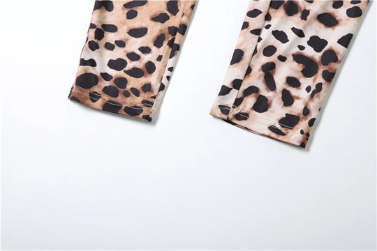 Weird Puss Zip Fit Jumpsuit Women Spring Y2K Leopard Print Full Sleeve Hipster Midnight Stretch Streetwear Workout Overalls