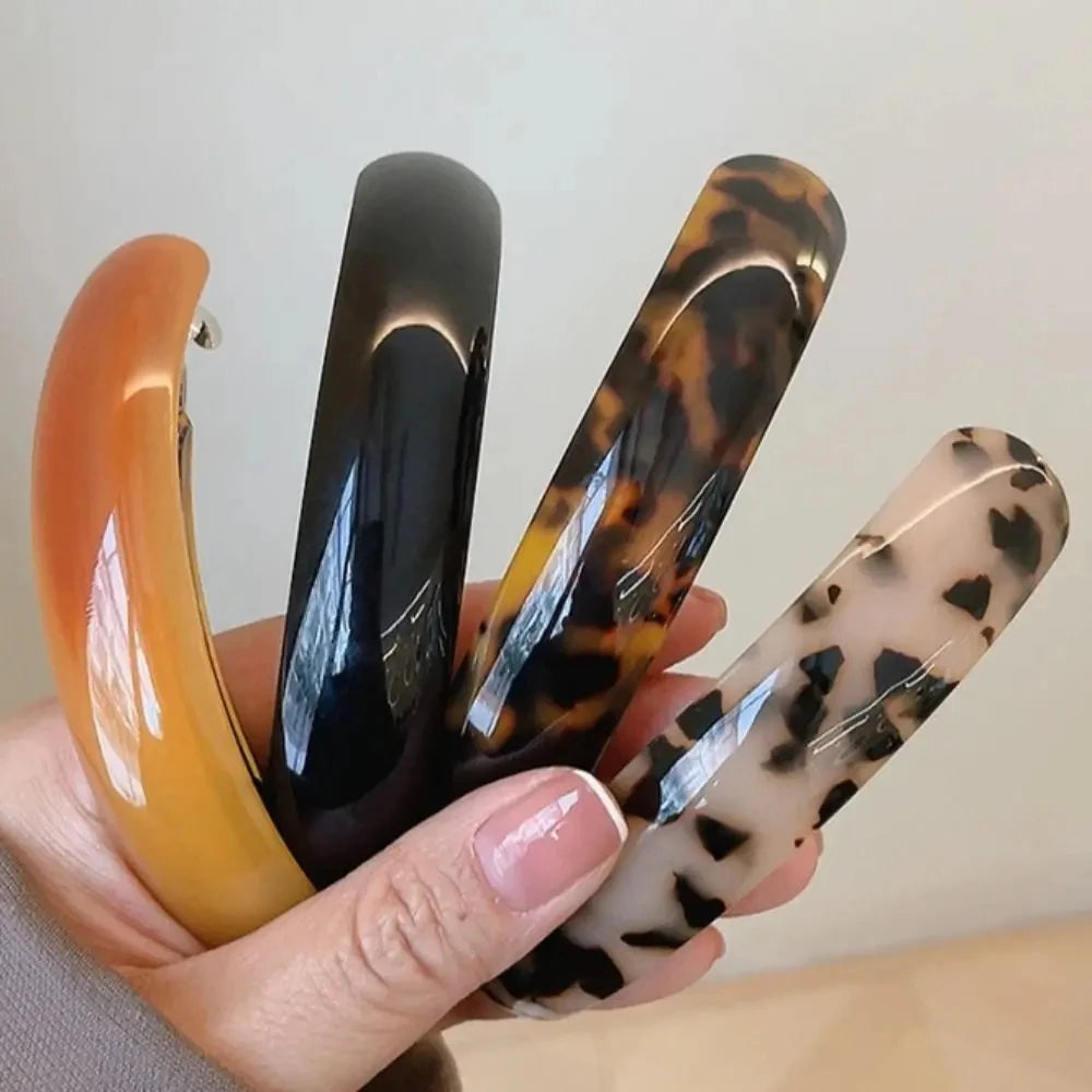 High Quality Chic Hair Clip Spring Clip for Girl French Large Hairpin