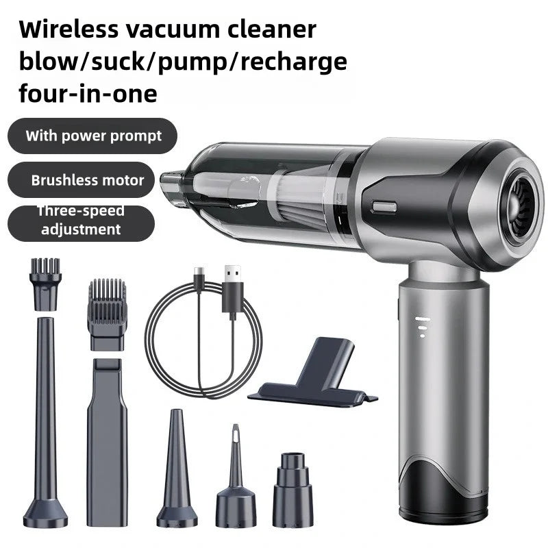 Brushles Vacuum Cleaner Wireless Air Dust Blower Gun for Car Powerful