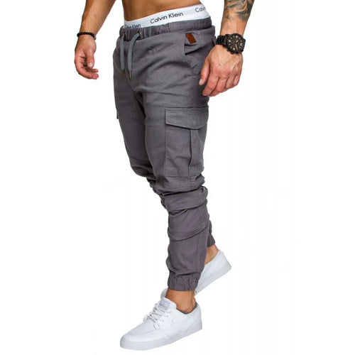 New Men's Cargo Pants Tooling Multi Pocket Trousers Woven Fabric
