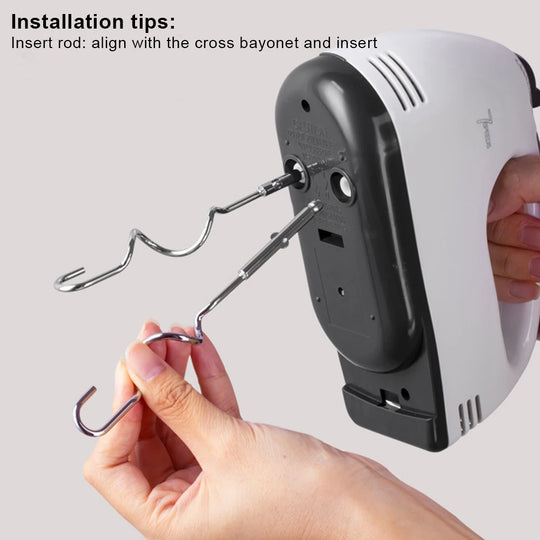 Electric Mixer Machine Cream Pastry Blender Electric Hand Blender Automatic Egg Beater Portable Mixer Blender for Cream Pastry