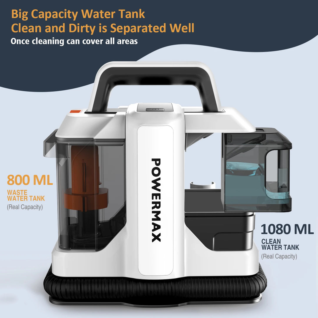 MAMNV W05 Handheld Carpet Cleaner 750W Fabric Washing Machine Pro Multifunctional Portable Mite Remover Sofa Carpet Wet Cleaner