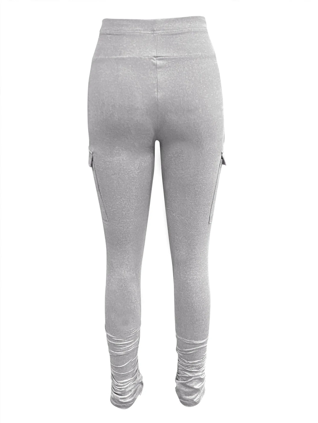 LW Side Pocket Stacked Pants Womens Cargo Pants casual Stacked Joggers Sweatpants Female Casual Sporty Y2K 90S Trousers pants