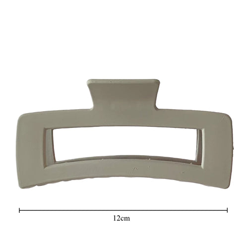 LOVELLO Plastic  Jumbo Square Hair Claw Clips for Women Accessories