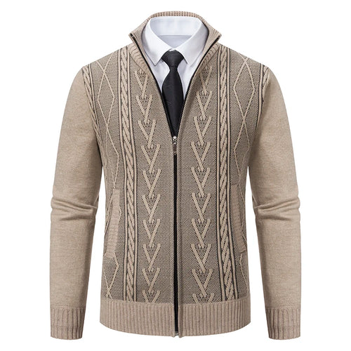 Man Knit Sweater Jacket Fleece Cardigan Amazon Men's Clothes Luxury