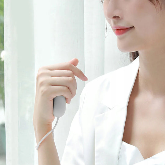 Handheld Micro-Current Instrument USB Charging Handheld Relaxation Device Lightweight Sleeping Device for Insomnia Brain Massage