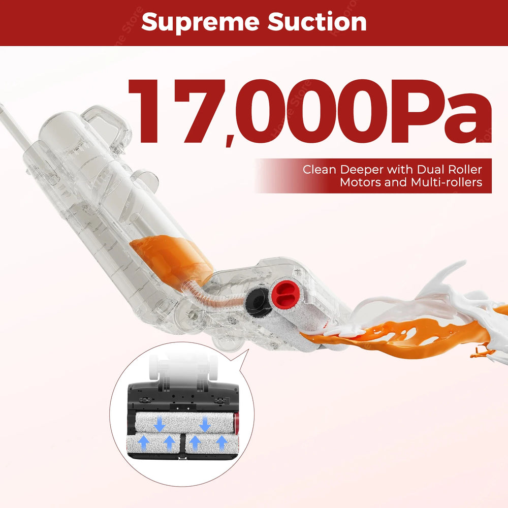 roborock Dyad Pro/Combo Wet and Dry Vacuum Cleaner with 17000Pa Power