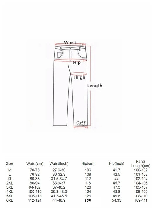 Winter Double Layer Men's Cargo Pants Warm Thick Baggy Pants Cotton
