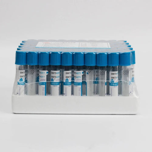 100pcs Blood collection coagulation sodium citrate plastic tube
