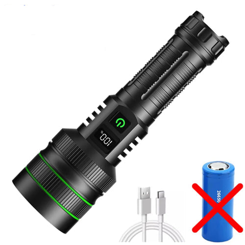 Super Long Range Tactical LED Flashlight USB