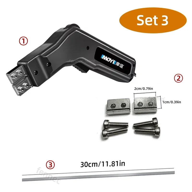 Electric Hot Knife Rope Cutter Fabric Cutting Tool Heat Cutter Heat Sealer forSponge Cloth Board Webbing Continuous Working