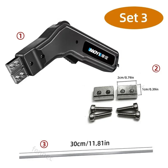 Electric Hot Knife Rope Cutter Fabric Cutting Tool Heat Cutter Heat Sealer forSponge Cloth Board Webbing Continuous Working