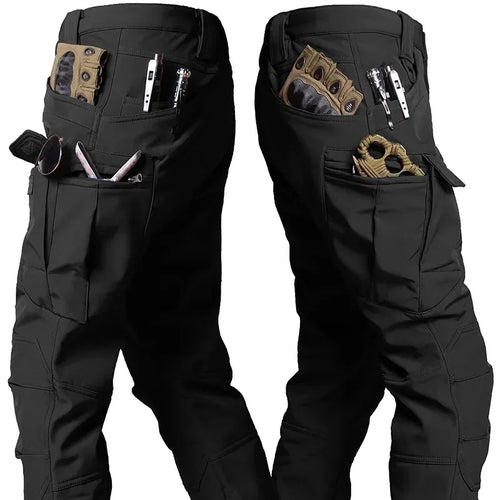 Softshell Warm Pants Men's Waterproof Sharkskin Fleece Working