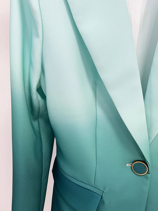 HIGH QUALITY Newest Fashion 2024 Designer Suit Set Women's Single