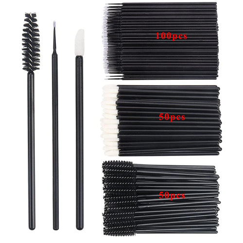 200pcs Disposable Brushes Set Mascara Wands Lip Brushes Microbrush