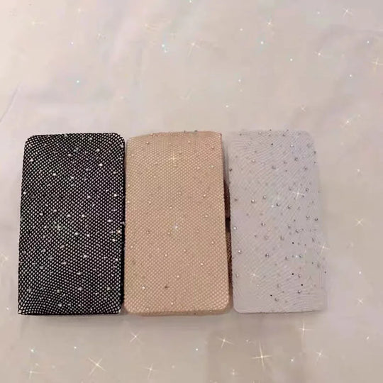 Summer Fishnet Diamond Pantyhose for Women Sexy Fashion Shiny Net