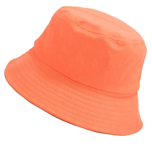 Reversible Blank Bucket Hat Summer Travel Beach Sun Hat for Women Men