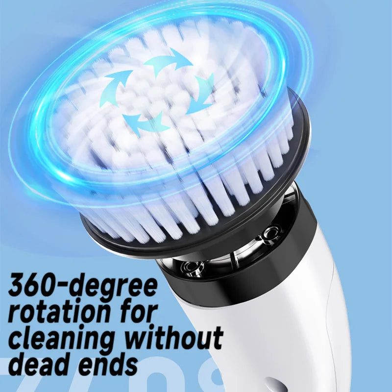 Household Cordless Spin Scrubber Kitchen Gadgets Hair Brushes Bathroom