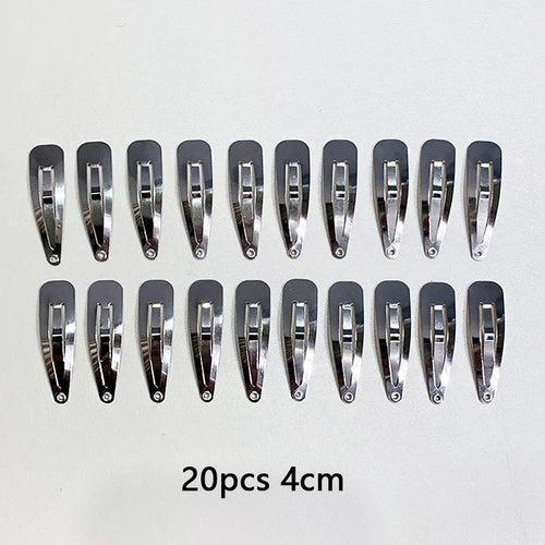 10/20/30pcs/set Women Silver Gold Black Waterdrop Shape Basic Alloy