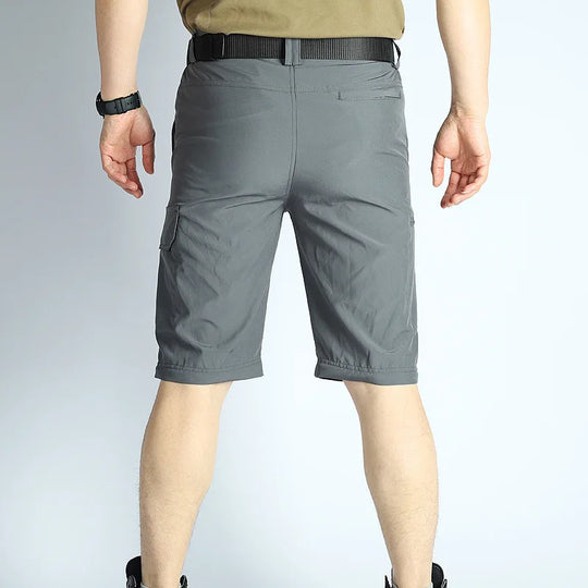 Men's Hiking Pants Convertible Zip Off Lightweight Waterproof Quick Dry Outdoor Fishing Travel Safari Camping Detachable Trouser