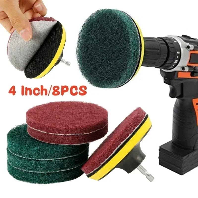 Electric Drill Brush Kit Electric Cleaning Brush Tool for Car Tile