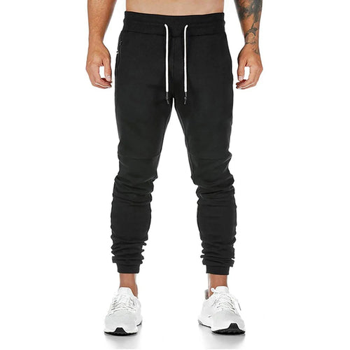 Men's Gym Pants Workout Running Athletic Joggers Slim Fit Sport Track