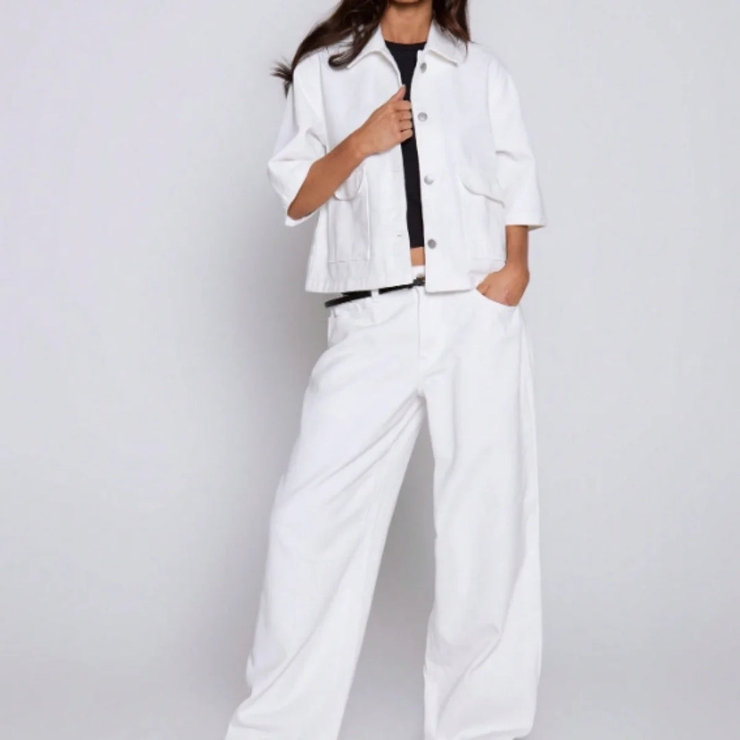 Spring Summer 2025 New Collection  Popular Women's Denim Jackets in Europe and America Trendy Street Style Simple and Fashionabl