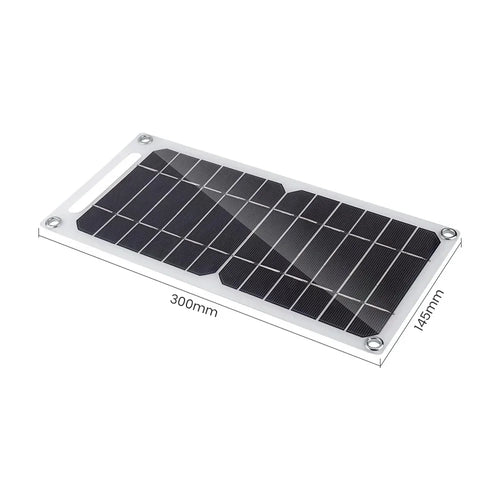 USB 5V Solar Panel   System with Camping Charging for Power Banks and