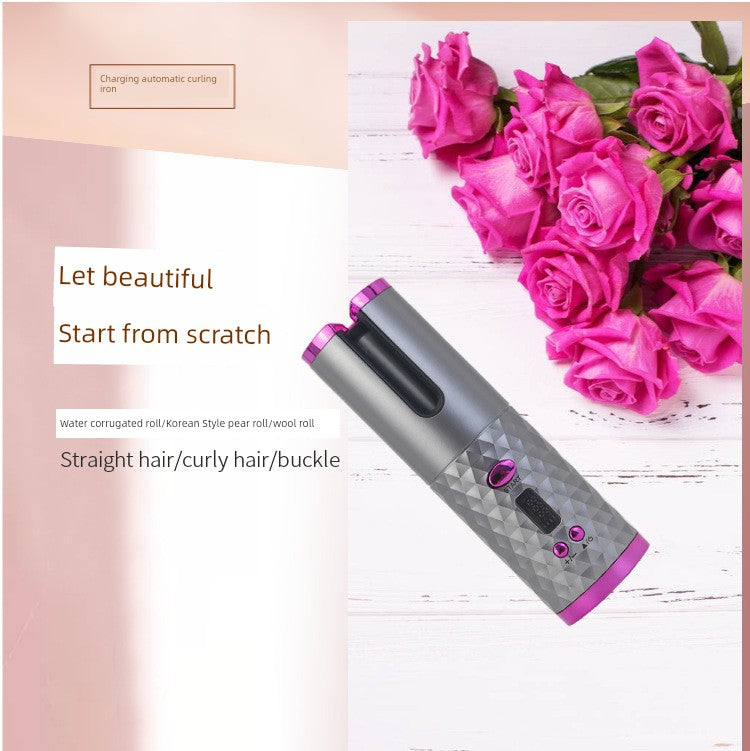 Wireless Hair Curler Cross-Border Fully Automatic Hair Curler USB Charging Bean Bag Portable For Home Hair Curler