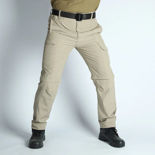 Men's Hiking Pants Convertible Zip Off Lightweight Waterproof Quick Dry Outdoor Fishing Travel Safari Camping Detachable Trouser
