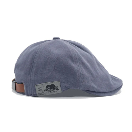 Retro classic beret for men and women Japanese street trend back
