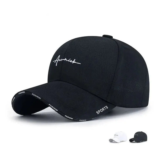 Hat Women's Korean Version Letter Embroidery Cap Baseball Cap Internet
