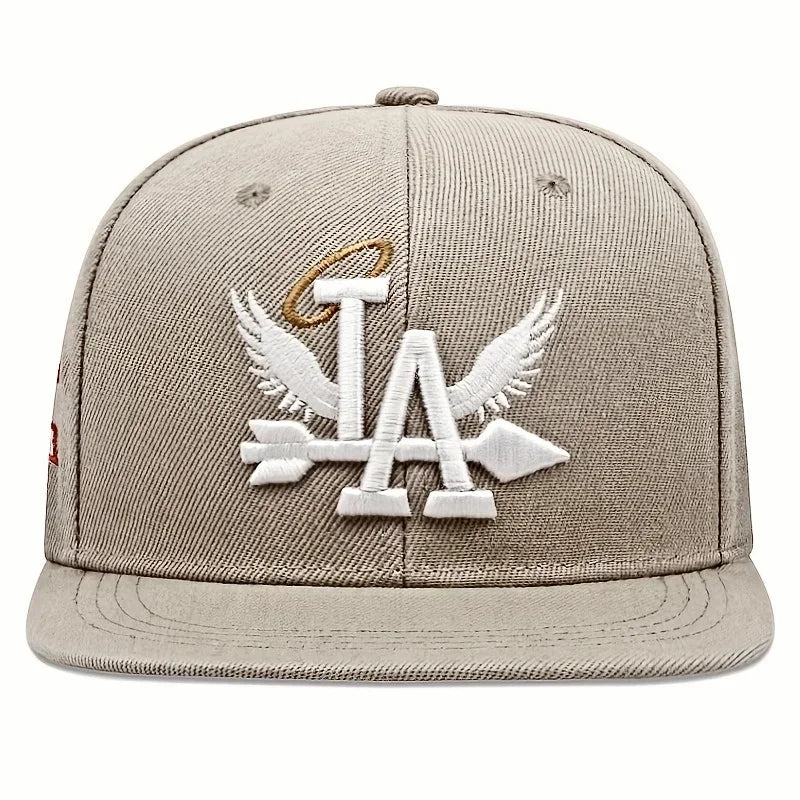 New Letter Wing Pattern Side Coconut Tree Embroidery Fashion High Quality Snapback Men's Versatile Casual Baseball Hat