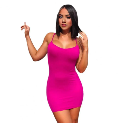 2 Pcs/Set Sexy Hot Girl Dress Panties Solid Color Sheath Skinny