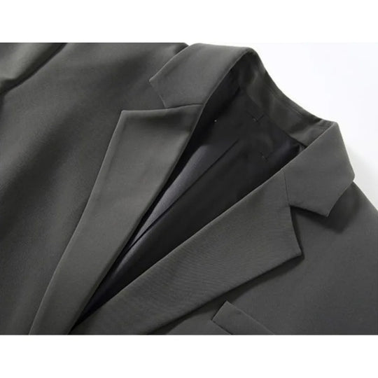 Solid Color Suit Commuting Jacket Female Korean Autumn Spring 2024 New