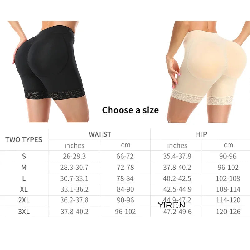 Thick Pads Hip Enhancer Panties Buttock Padded Underpants Body Shaper