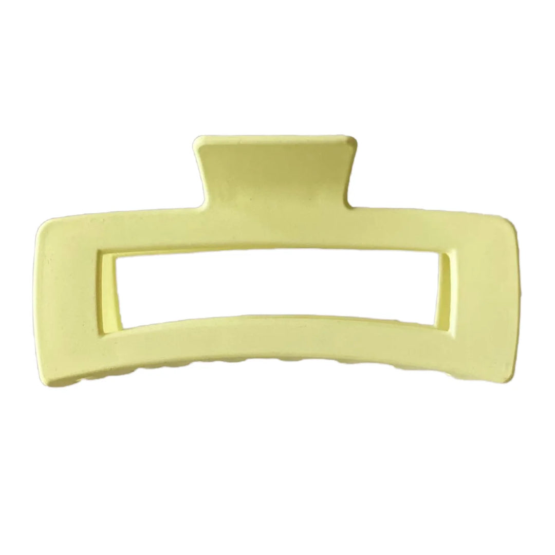 LOVELLO Plastic  Jumbo Square Hair Claw Clips for Women Accessories