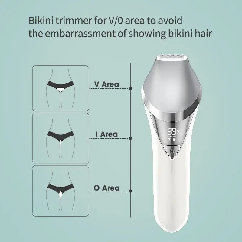 Electric Razor for Women 7 in 1 Painless Wet & Dry Women Shaver Blade