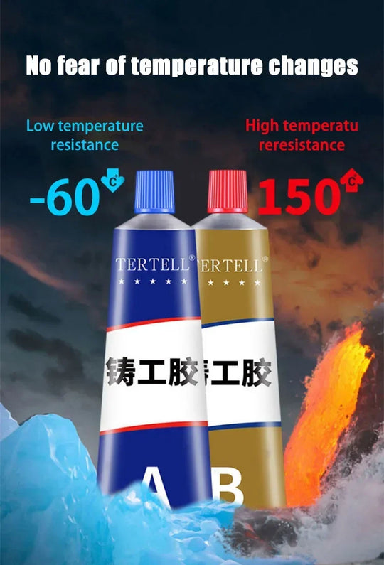 AB Type Glue Casting Super Strong Glue Sticks All Liquid Metal Repair Waterproof Waterproof Sealant Roof Waterproofing Welding