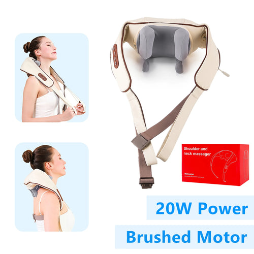 Shoulder & Neck Massager with Powerful Motor