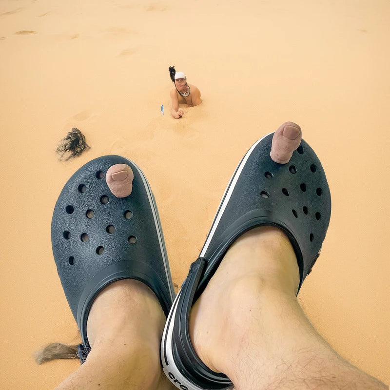 Simulated Thumb Shoe Charms Designer DIY Cute Shoes Decaration Party Accessories Clogs Kid Boy Women Girls Gifts