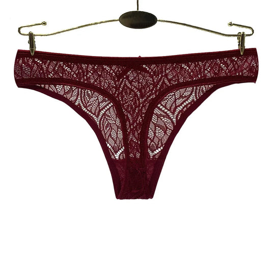 Moonflame 5 pcs/lots Lingerie Hot Sale G Strings For Women Sexy Lace