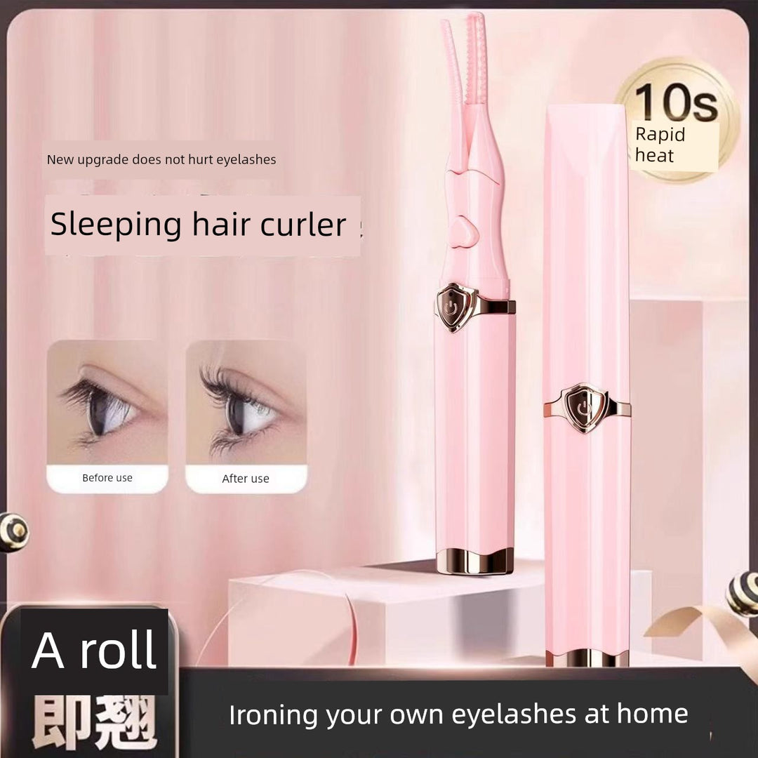 [One Ironing Will Be Warped] Electric Eyelash Curler Electric Heating Electric Heating Eyelash Perm Handy Gadget Charging Lasting Hair-Styling Curler