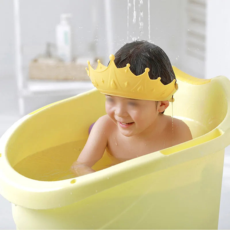 Baby Shower Cap Waterproof Shampoo Hat for Children Shower Toddler