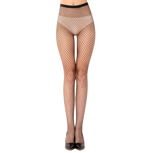 Plus Size Sexy Lolita Fishnet Body Stockings High Elastic Fish Net