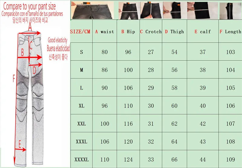 Motorcycle Jeans Pantalones Motocicleta Hombre Featherbed Jeans