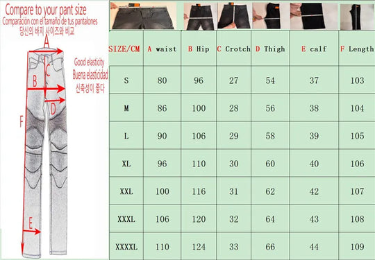 Motorcycle Jeans Pantalones Motocicleta Hombre Featherbed Jeans